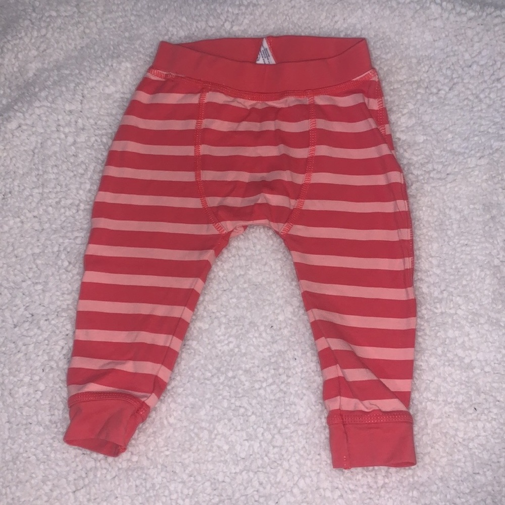 (3for $10) PK beans striped 3-6 month pants